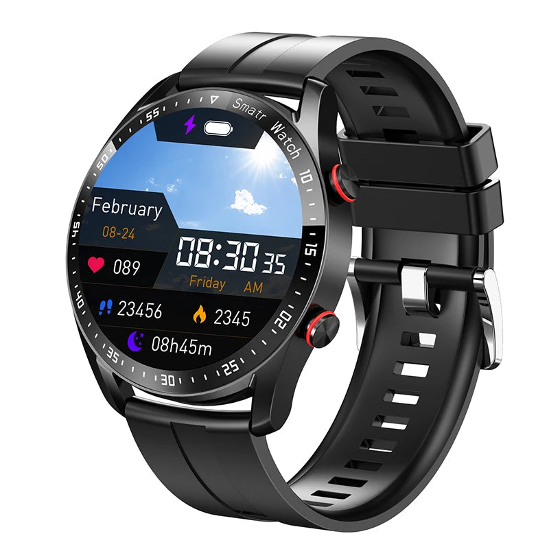 Bluetooth Call Smart Watch Men Laser Health Blood Pressure Fitnes Sports Watches Man Sports Waterproof Smartwatch