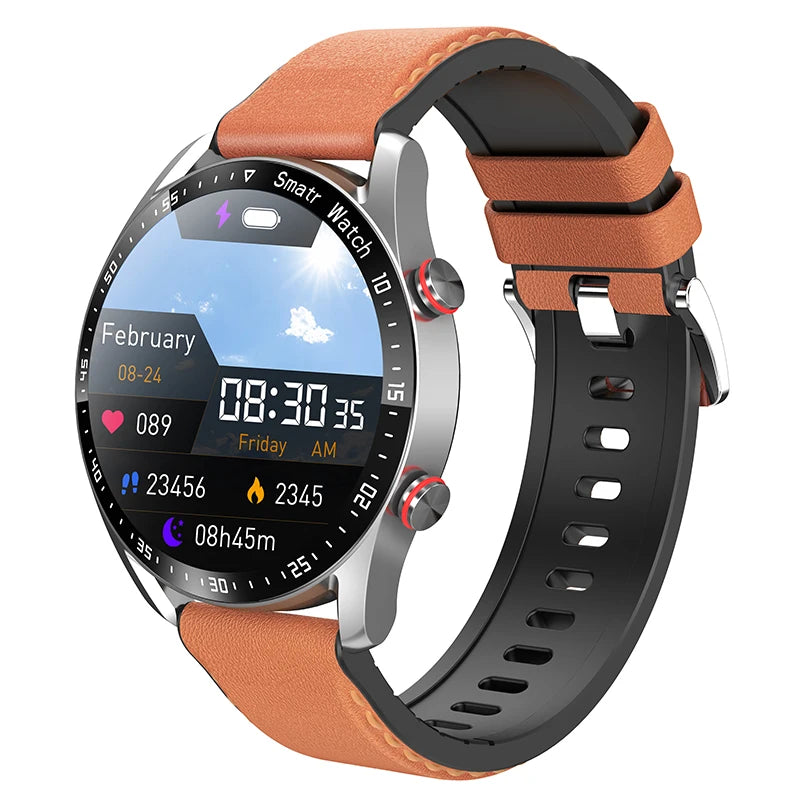 Bluetooth Call Smart Watch Men Laser Health Blood Pressure Fitnes Sports Watches Man Sports Waterproof Smartwatch