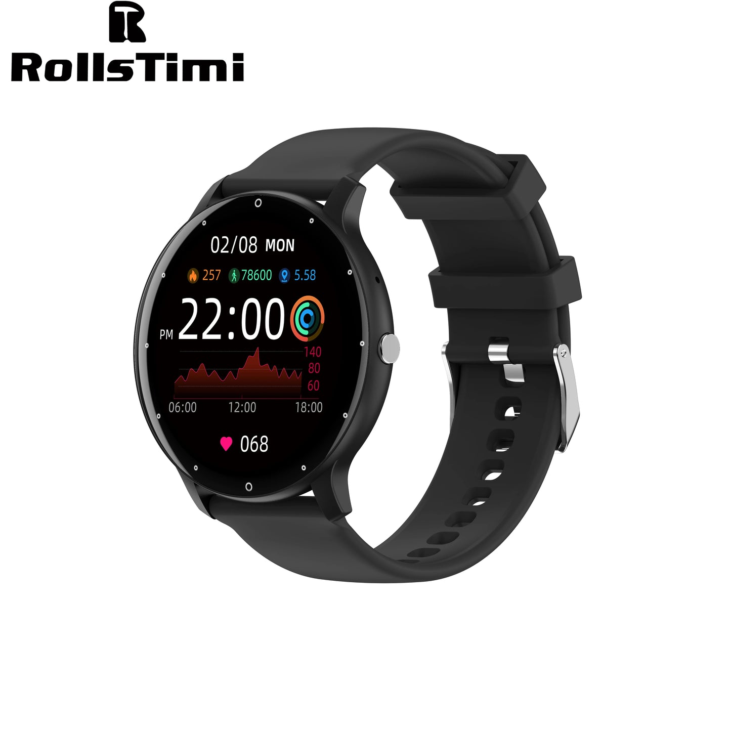 Smart Watch Men Bluetooth Call 24H Heart Rate Monitor Women Sports Fitness IP67 Waterproof Smart Watch For Android IOS 2024 New