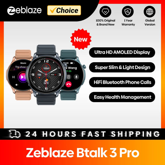 3 Pro Smart Watch Display Hi-Fi Bluetooth Phone Calls Health and Fitness Tracking